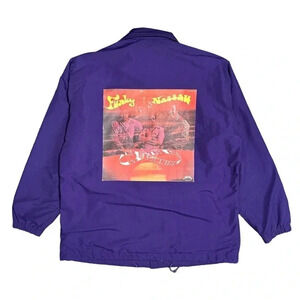Guilty  Parties Wacko Maria x Alston Funky Nassau Purple Coach Jacket Mens Large